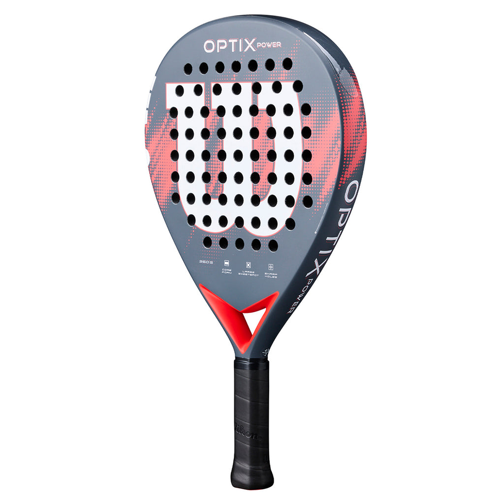 Wilson Optix V2 Power Padel Racket Red