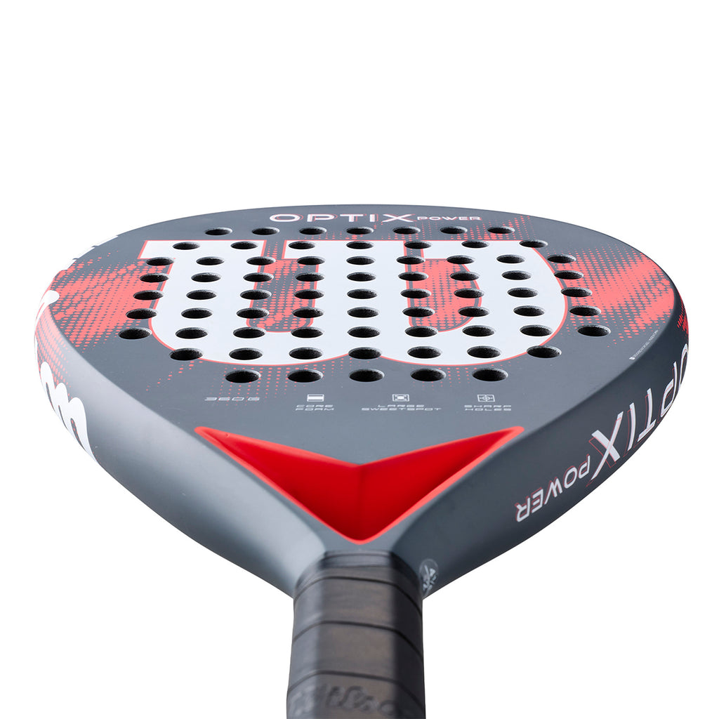 Wilson Optix V2 Power Padel Racket Red