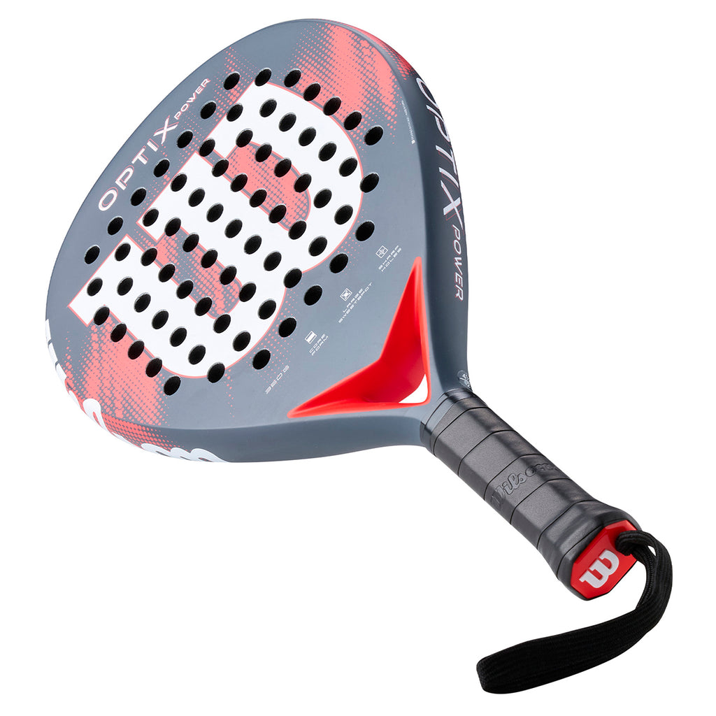 Wilson Optix V2 Power Padel Racket Red