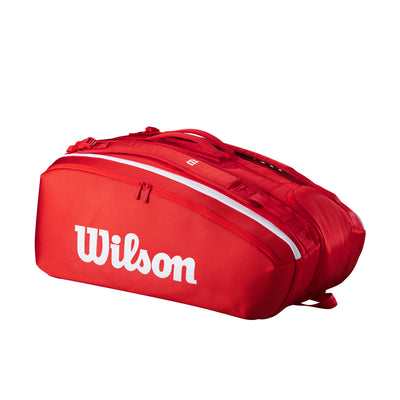 Wilson Super Tour 15 Racket Bag Red