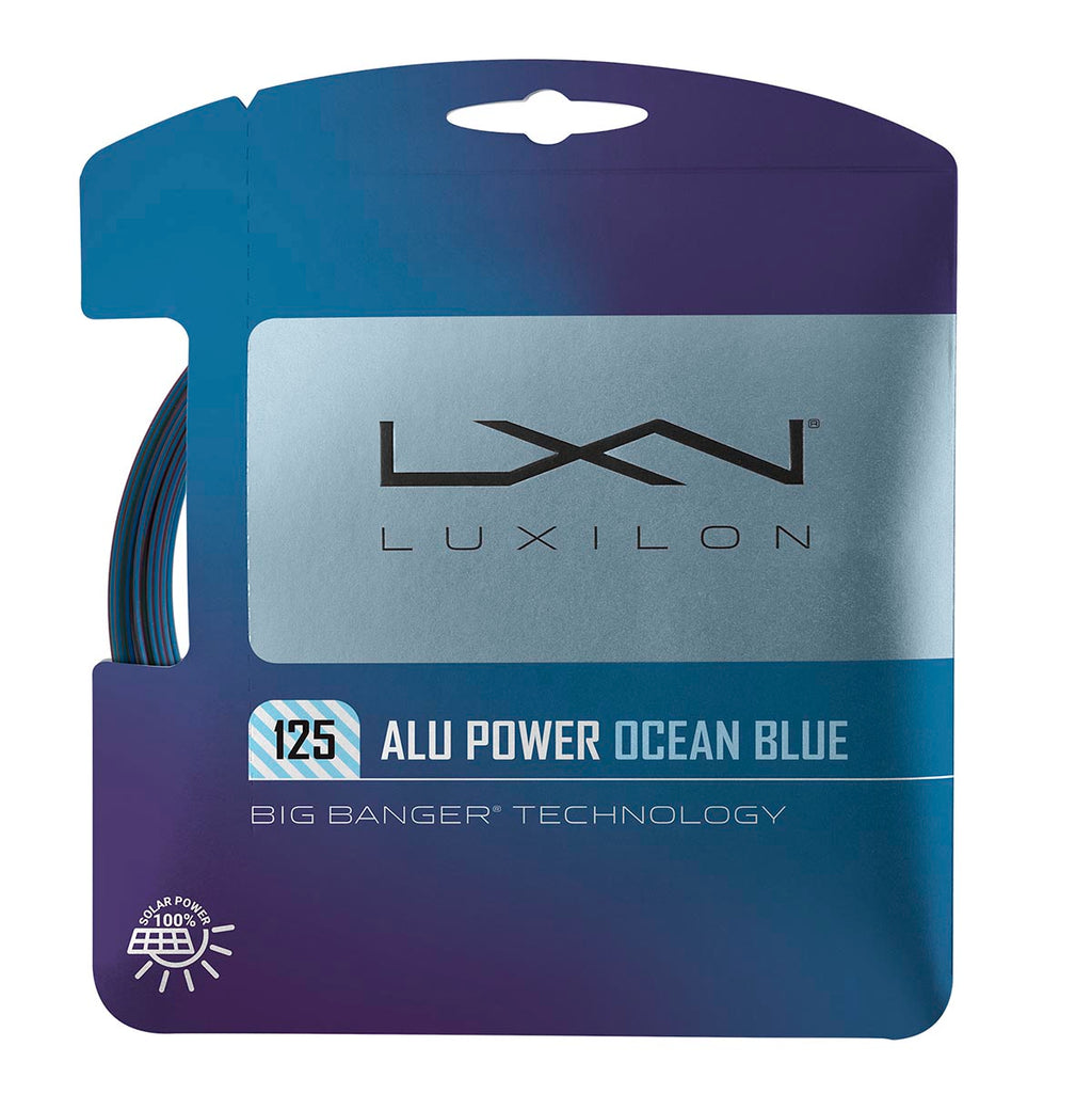 Luxilon ALU Power 125 String Set Ocean Blue