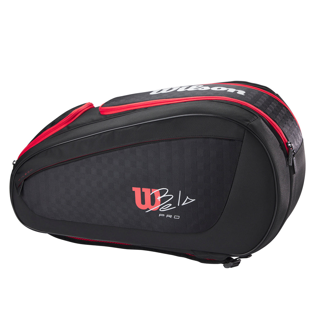 Wilson Bela V3 Padel Racket Bag Black Red – PDHSports