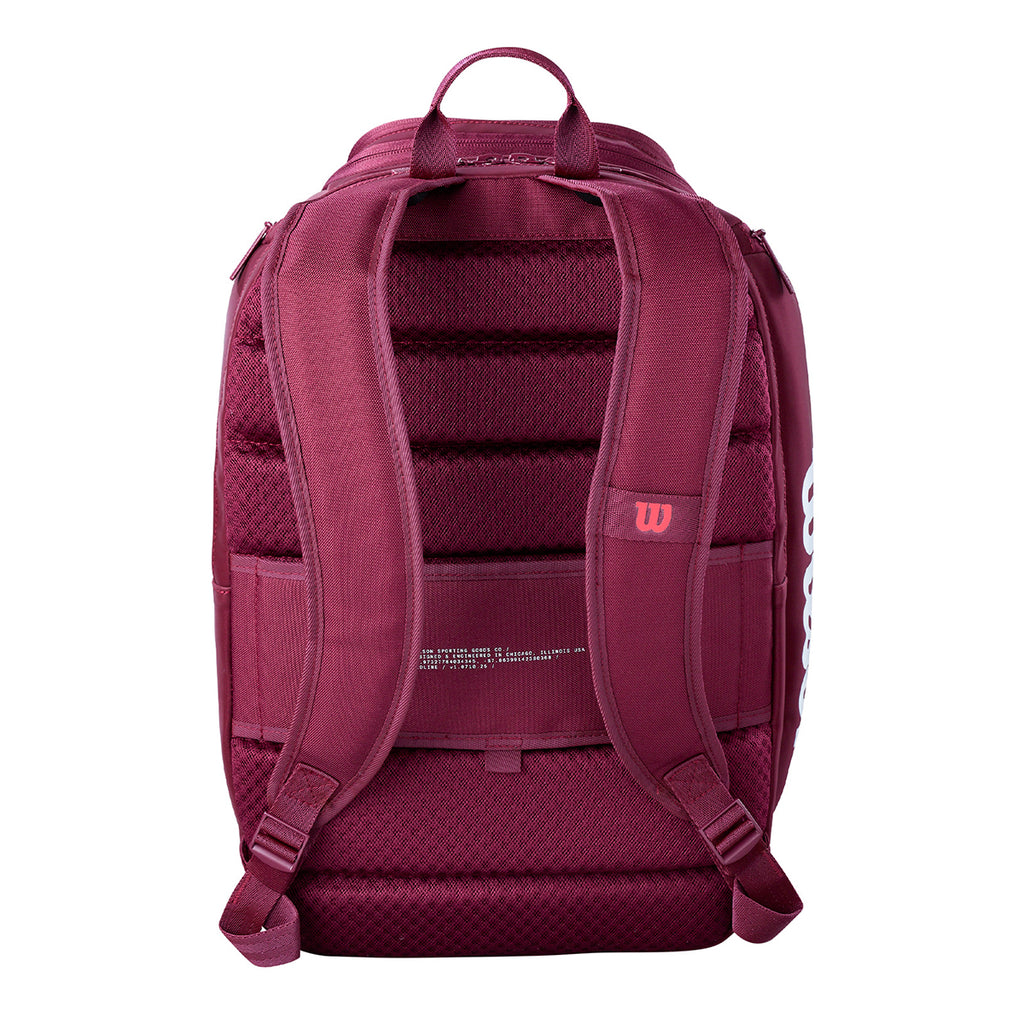 Wilson Defyer V1 Backpack Red
