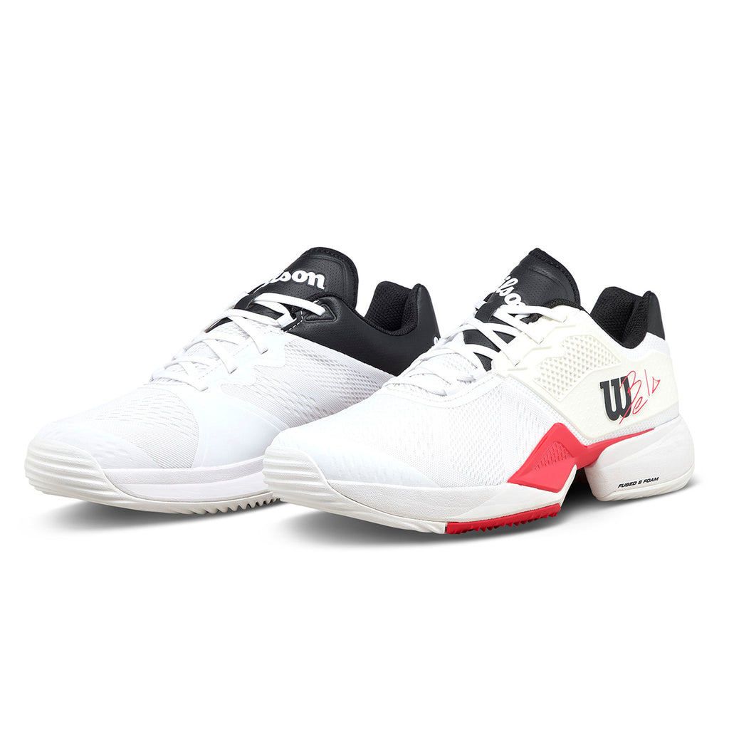 Wilson Men's Bela Tour Padel Shoes White Infrared