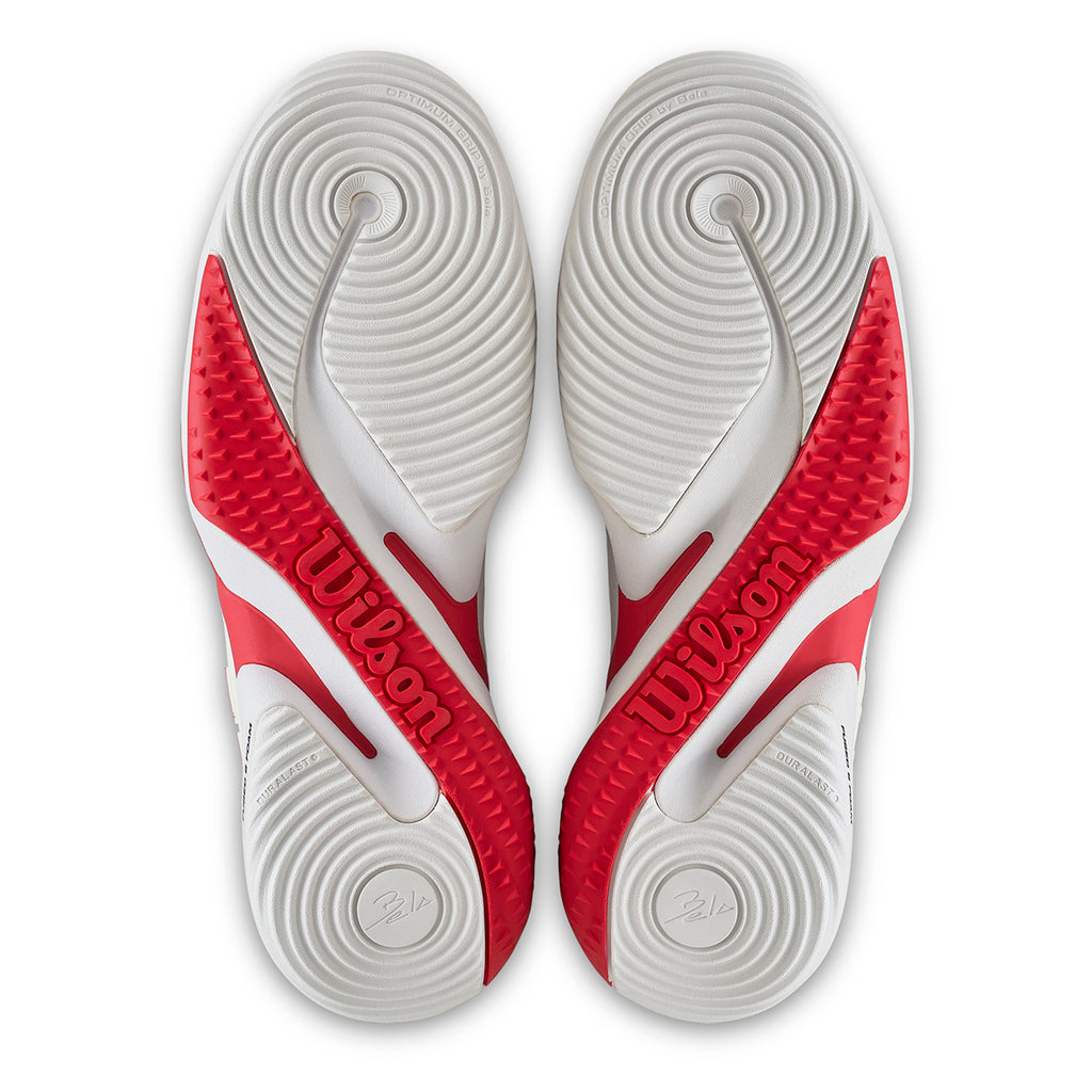 Wilson Men's Bela Tour Padel Shoes White Infrared