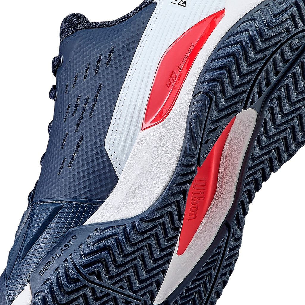 Wilson Men's Rush Pro Ace Tennis Shoe Navy Blaze White