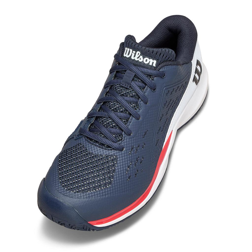 Wilson Men's Rush Pro Ace Tennis Shoe Navy Blaze White