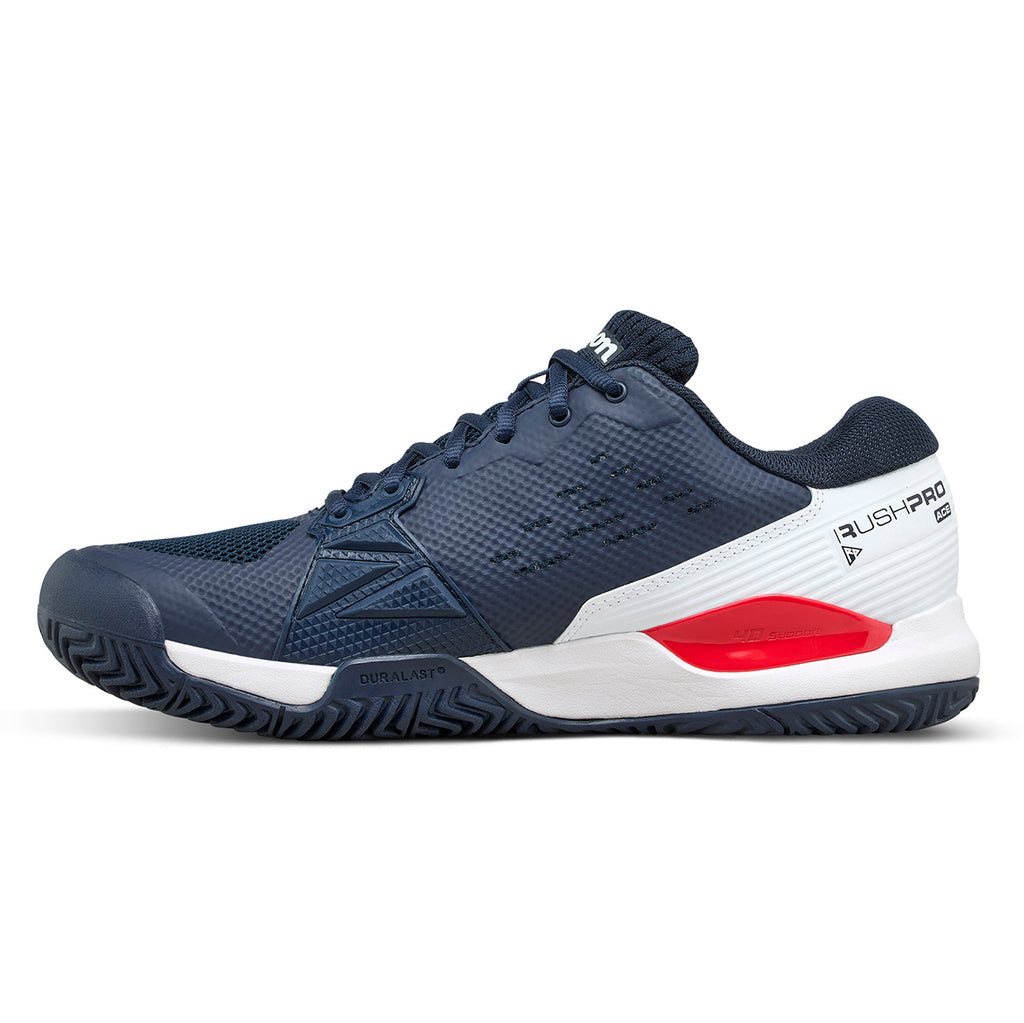 Wilson Men's Rush Pro Ace Tennis Shoe Navy Blaze White