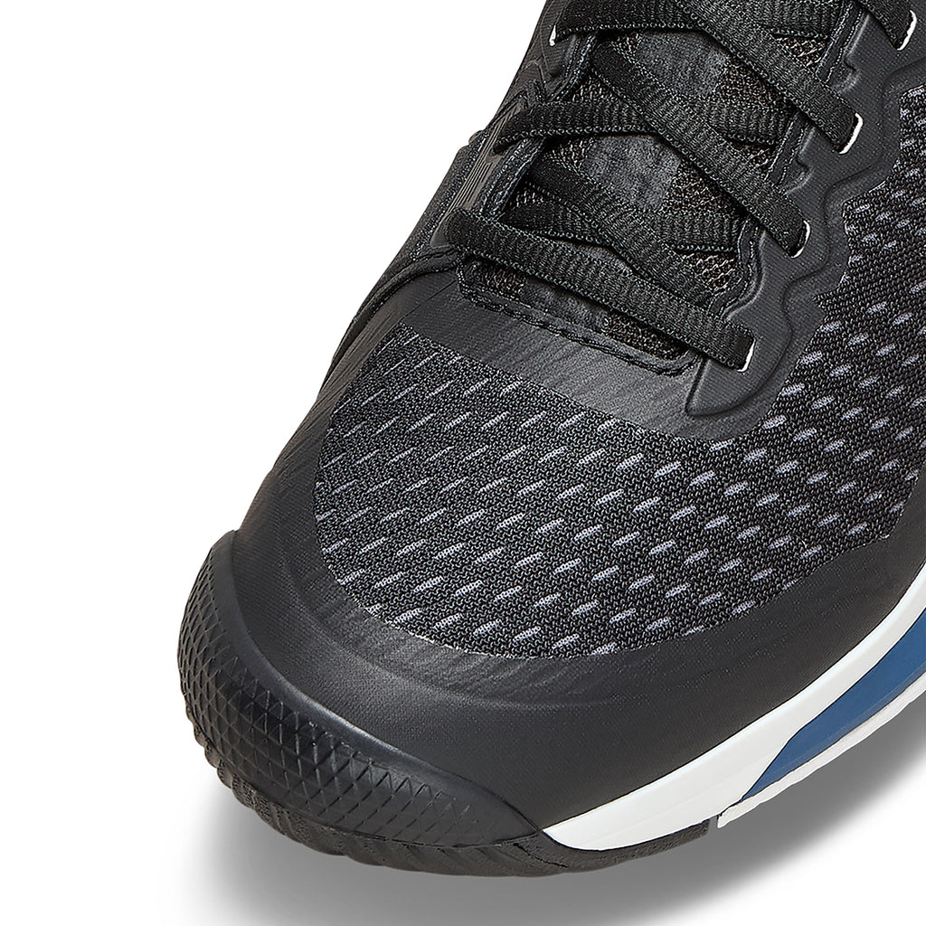 Wilson Men's Rush Pro 4.5 Tennis Shoes Black White Blue