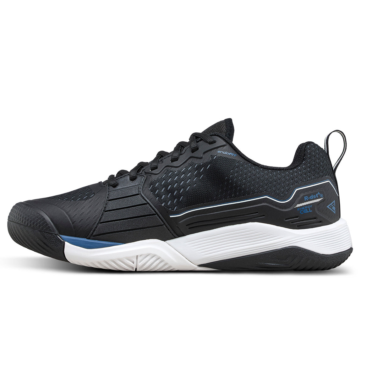 Wilson Men's Rush Pro 4.5 Tennis Shoes Black White Blue – PDHSports