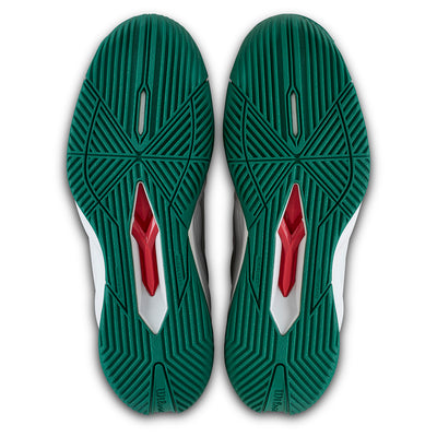 Wilson Men's Rush Pro 4.5 Tennis Shoes White Green