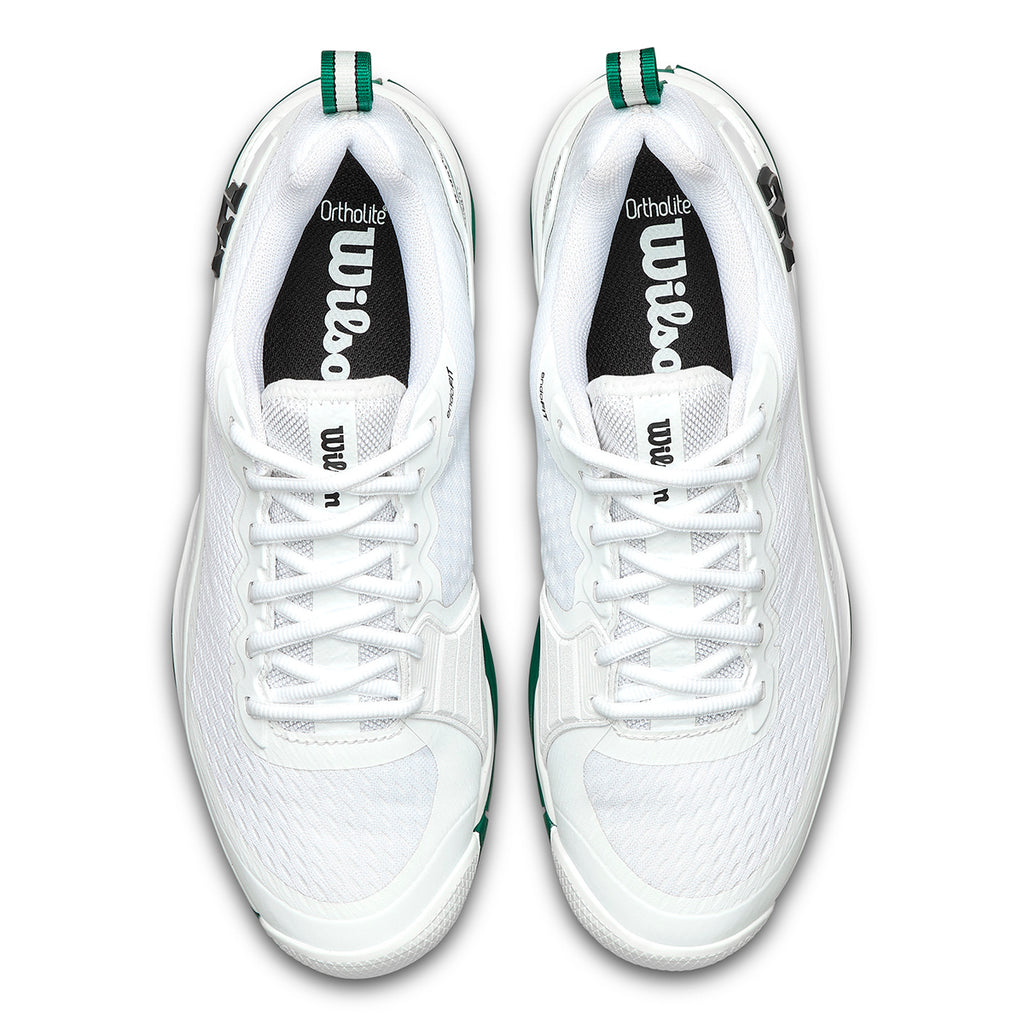 Wilson Men's Rush Pro 4.5 Tennis Shoes White Green
