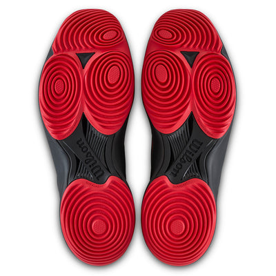 Wilson Men's Hurakn Lite Padel Shoes Black Red