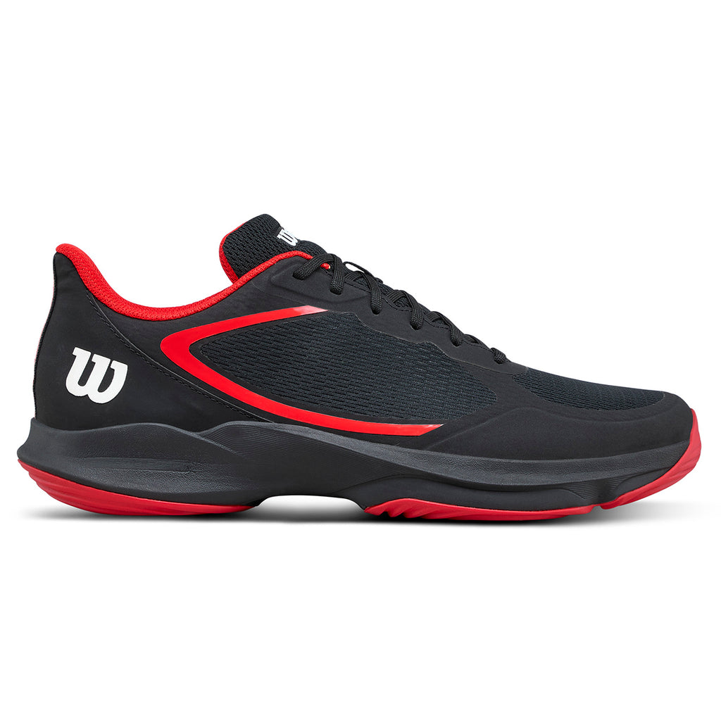 Wilson Men's Hurakn Lite Padel Shoes Black Red