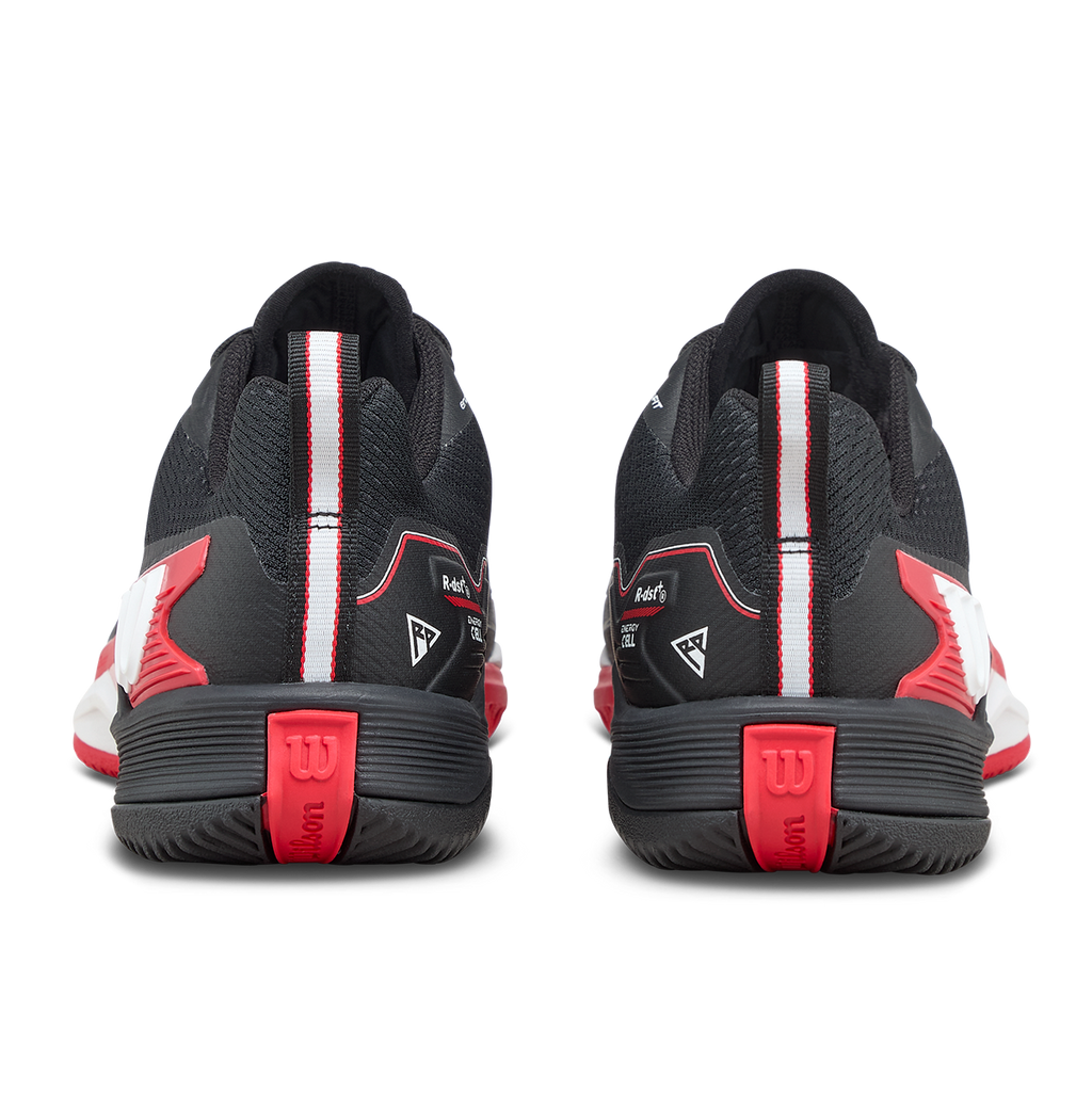 Wilson Men's Rush Pro 4.5 Tennis Shoes Black Infrared