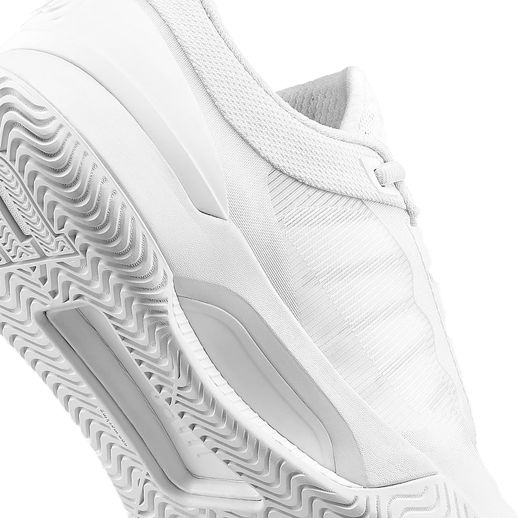 Wilson Women's Intrigue Tour Tennis Shoes White Silver