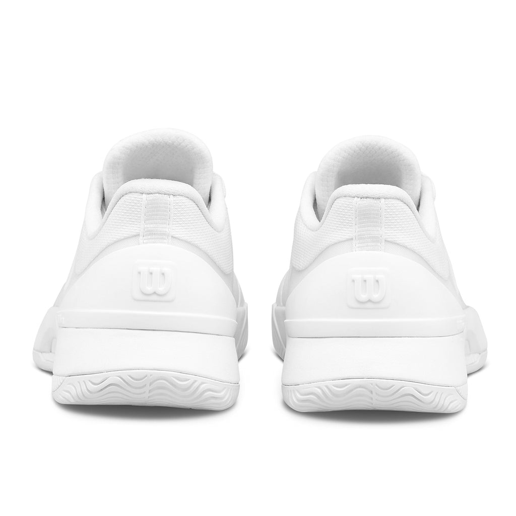 Wilson Women's Intrigue Tour Tennis Shoes White Silver