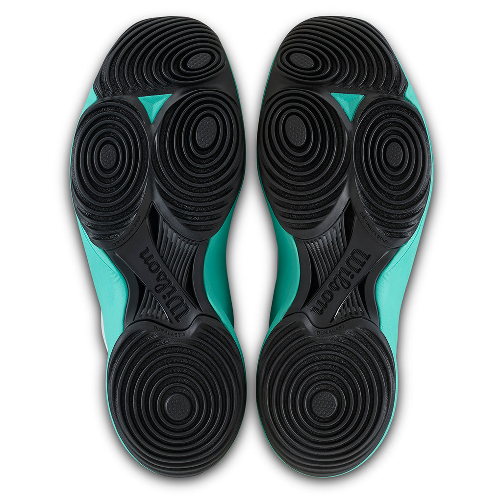 Wilson Women's Hurakn Lite Padel Shoes White/Turquoise