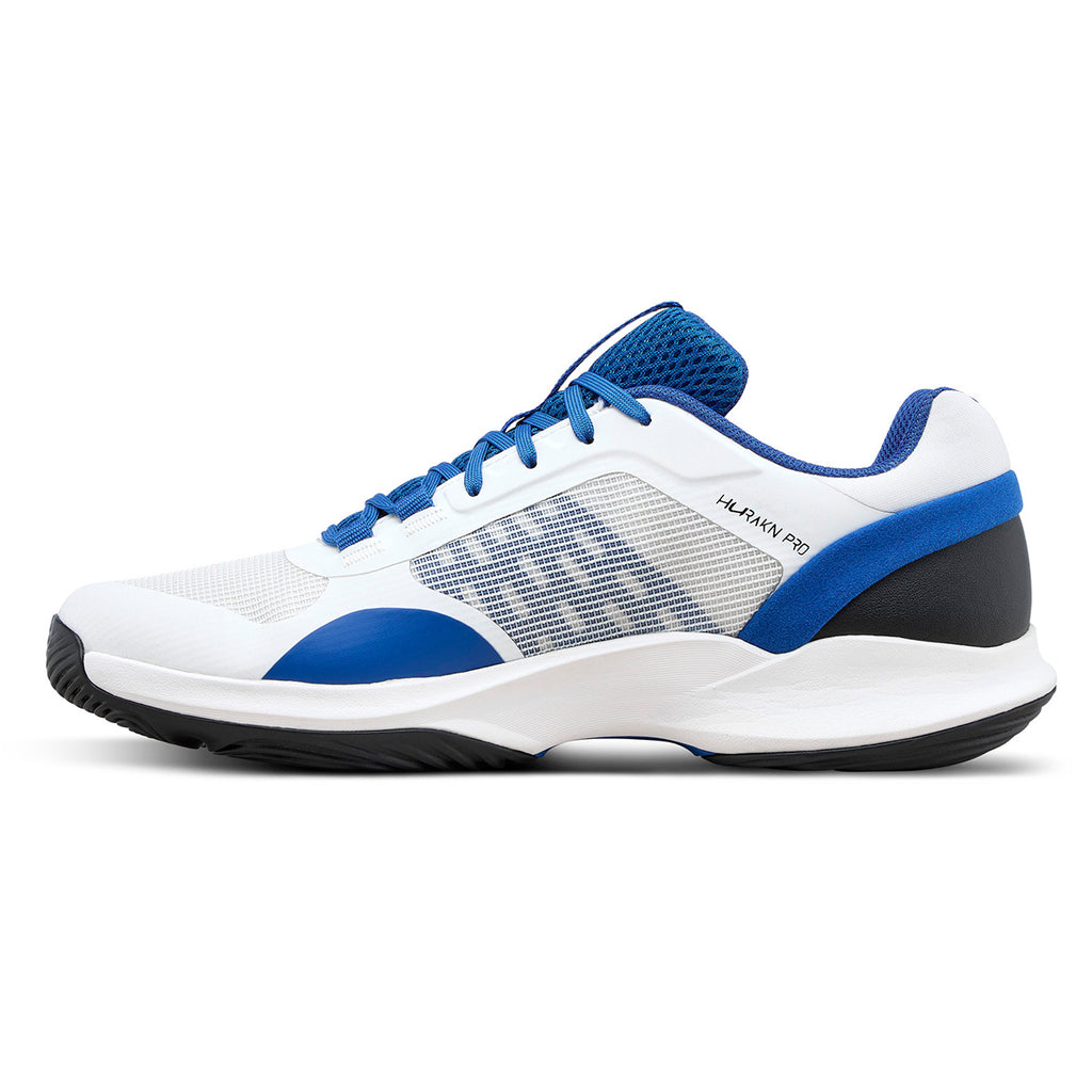 Wilson Men's Hurakn Pro V2 Padel Shoes White Deja Vu Blue