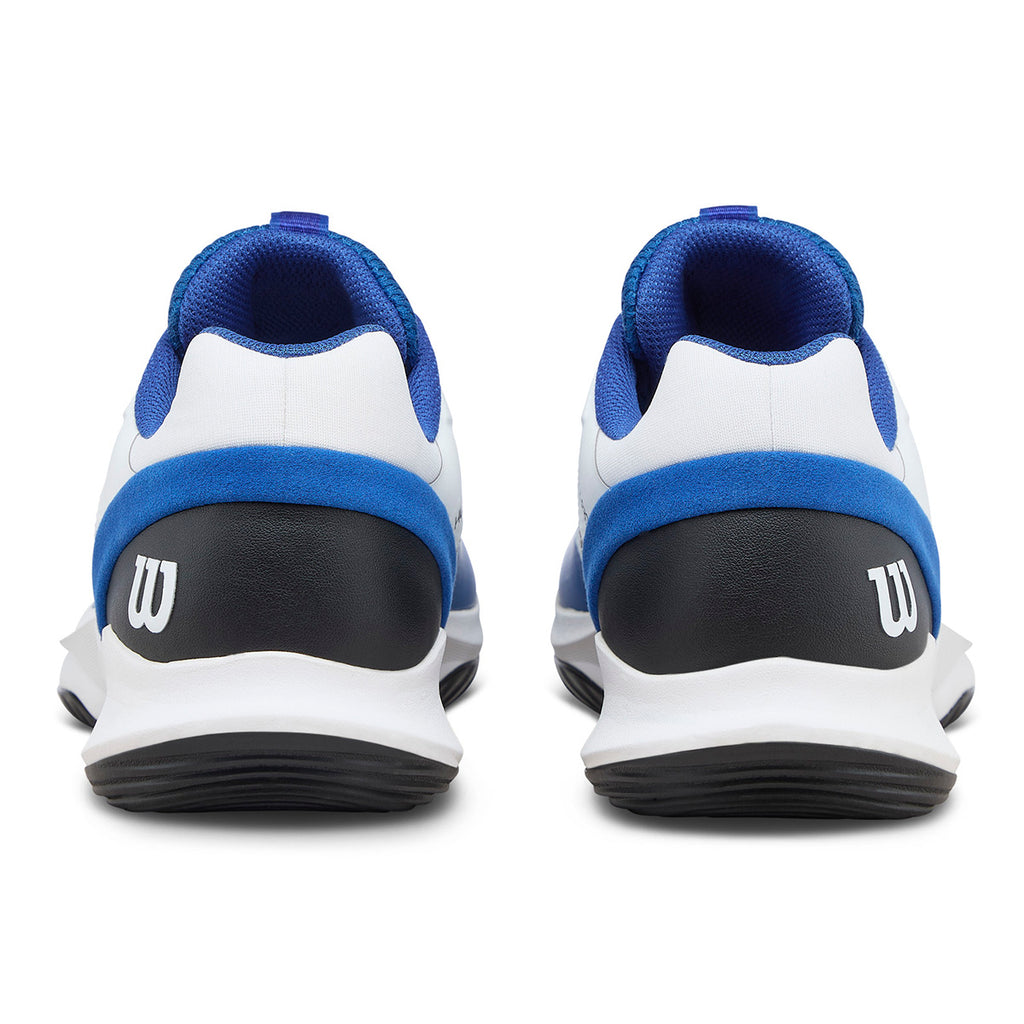 Wilson Men's Hurakn Pro V2 Padel Shoes White Deja Vu Blue