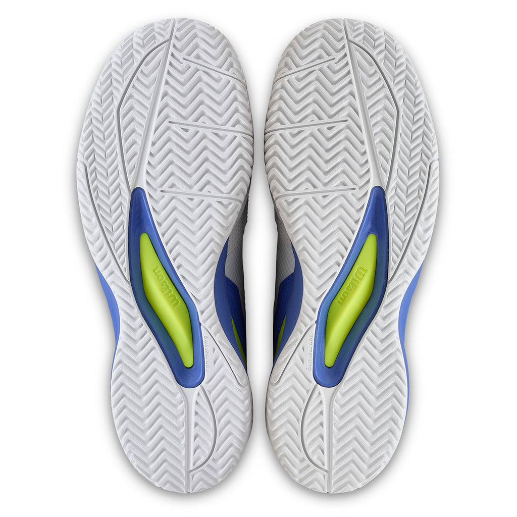 Wilson Men's Rush Pro Ace Tennis Shoe White Amparo Blue