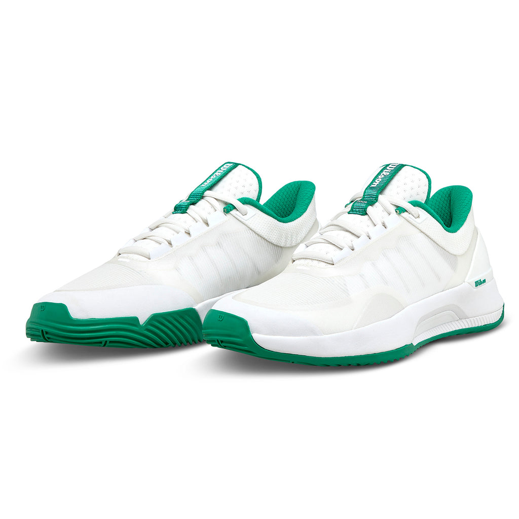 Wilson Women's Intrigue Tour Padel Shoes White Bosphorus Green
