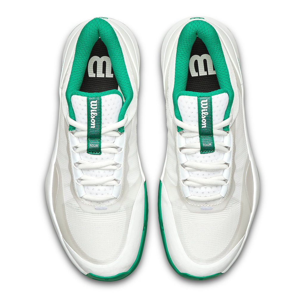 Wilson Women's Intrigue Tour Padel Shoes White Bosphorus Green