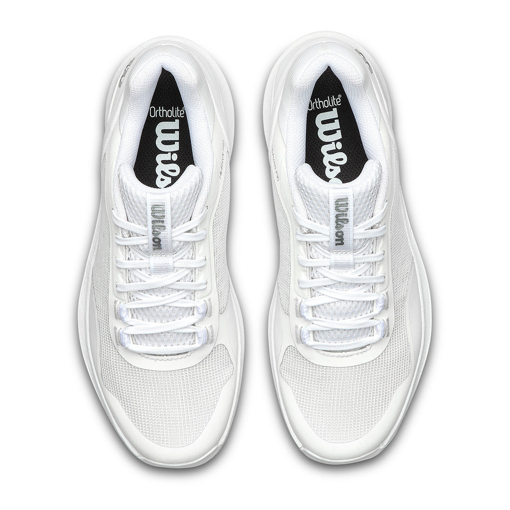 Wilson Women's Hurakn Pro V2 Padel Shoes White/Silver
