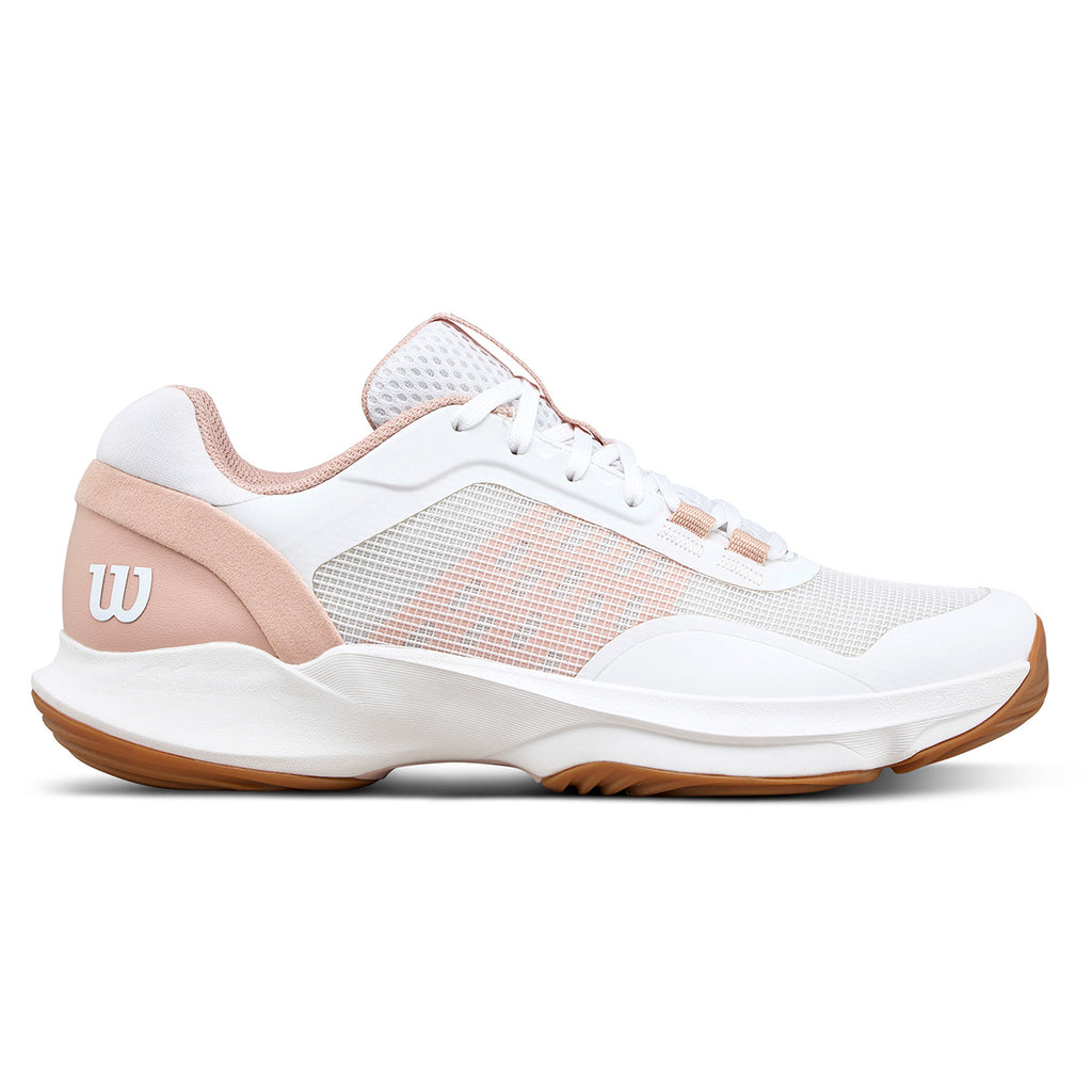 Wilson Women's Hurakn Pro V2 Padel Shoes White Cameo Rose