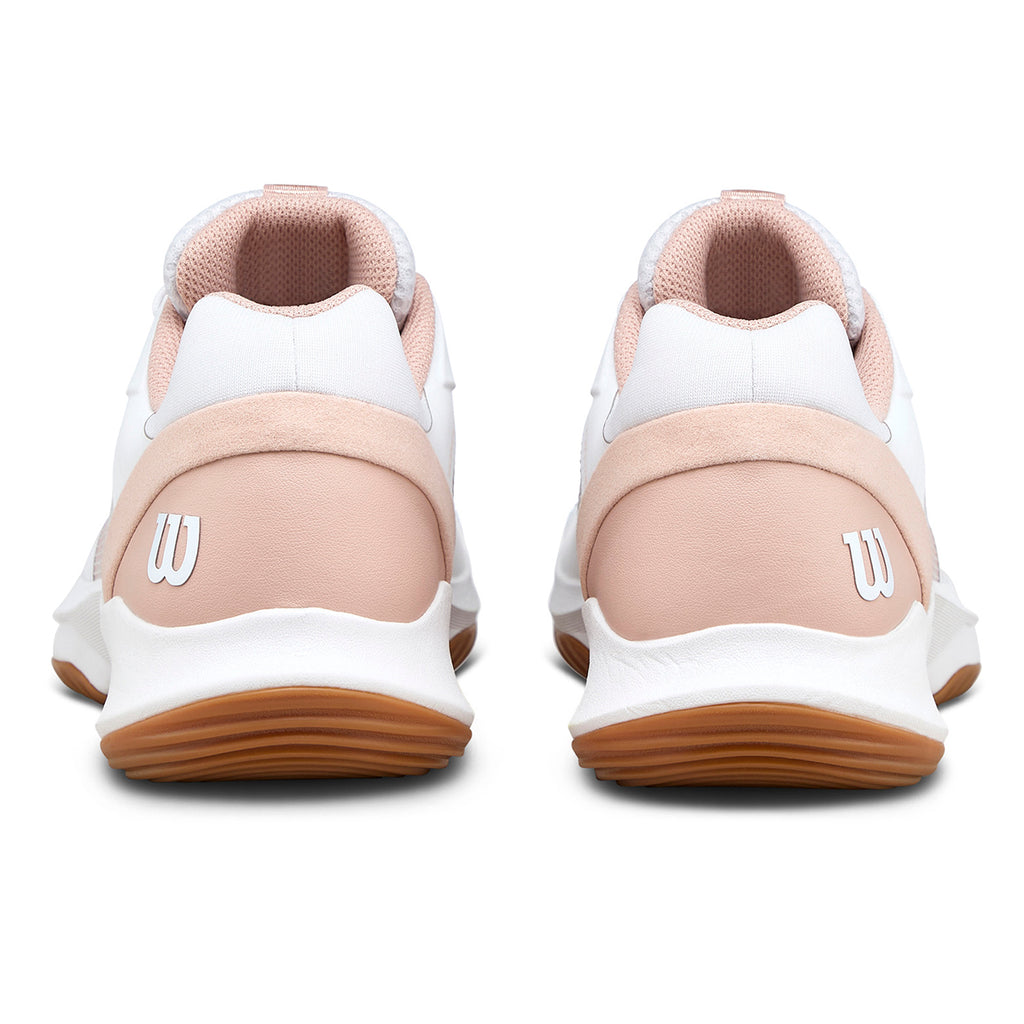 Wilson Women's Hurakn Pro V2 Padel Shoes White Cameo Rose