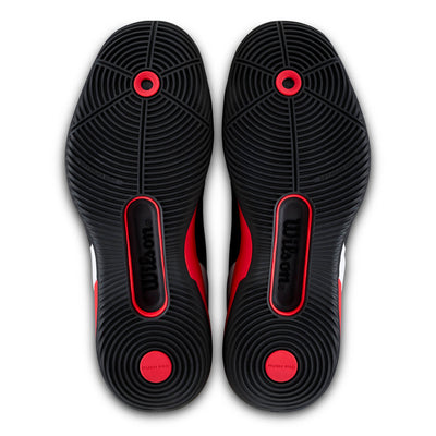 Wilson Men's Rush Pro 5 Padel Shoes Black Infrared