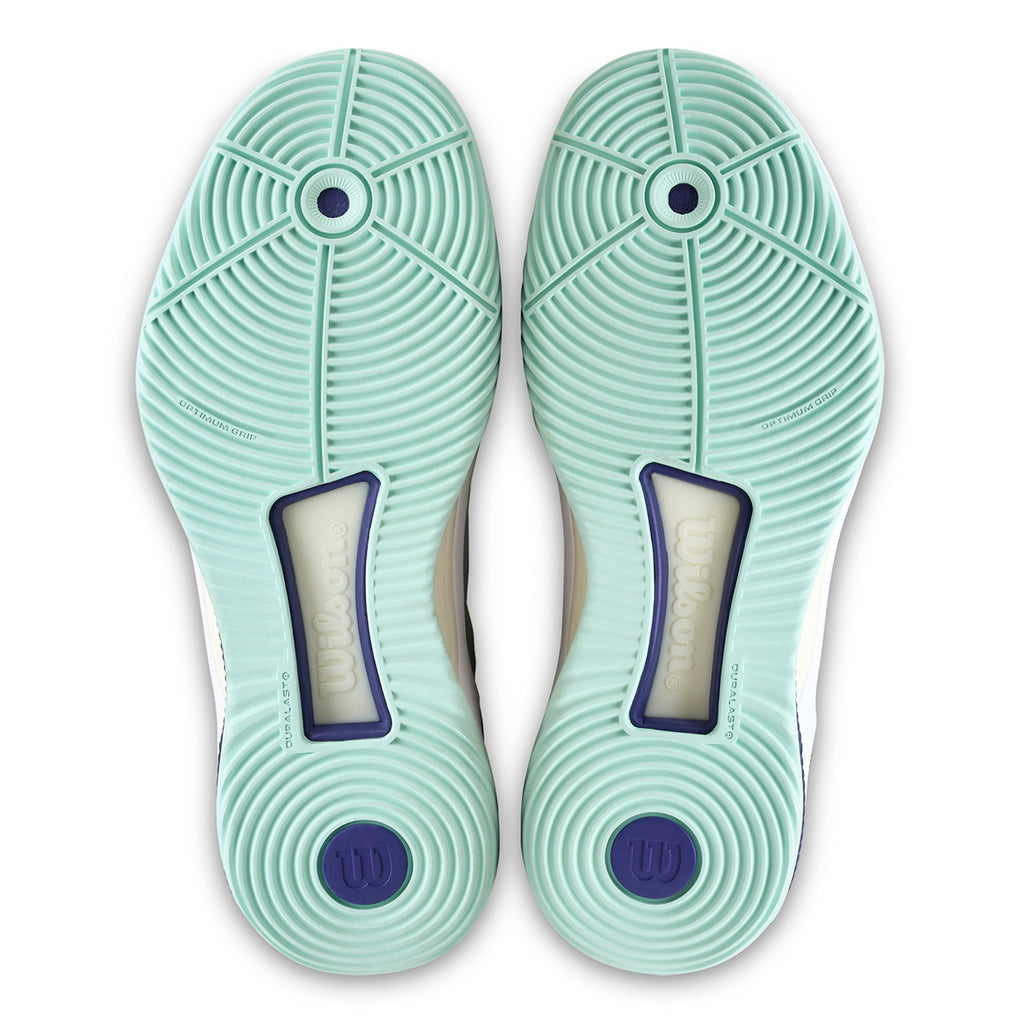 Wilson Women's Intrigue Tour Padel Shoes White Bay Skipper Blue