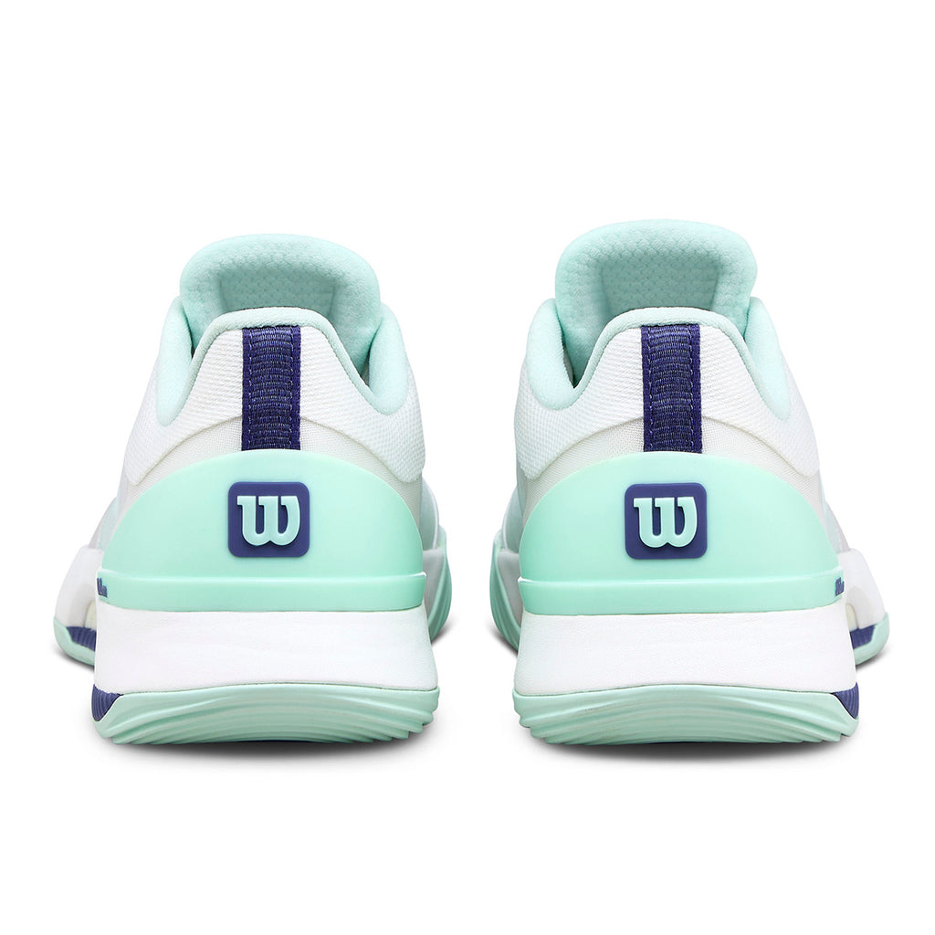 Wilson Women's Intrigue Tour Padel Shoes White Bay Skipper Blue