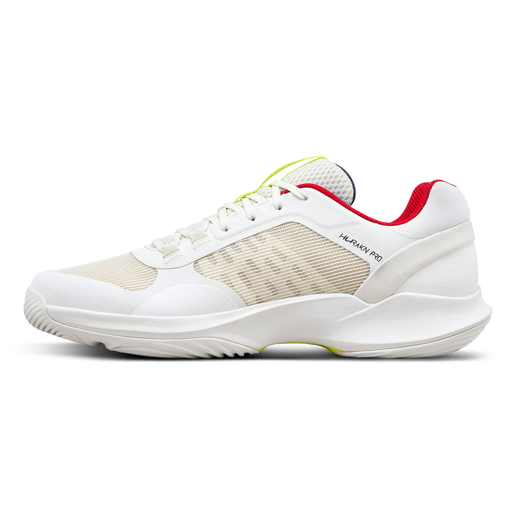 Wilson Men's Hurakn Pro V2 Padel Shoes Snow White