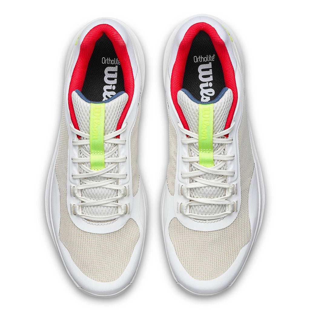 Wilson Men's Hurakn Pro V2 Padel Shoes Snow White