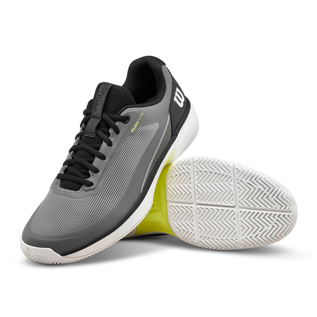 Wilson Men's Rush Lite 5 Tennis Shoes Titanium