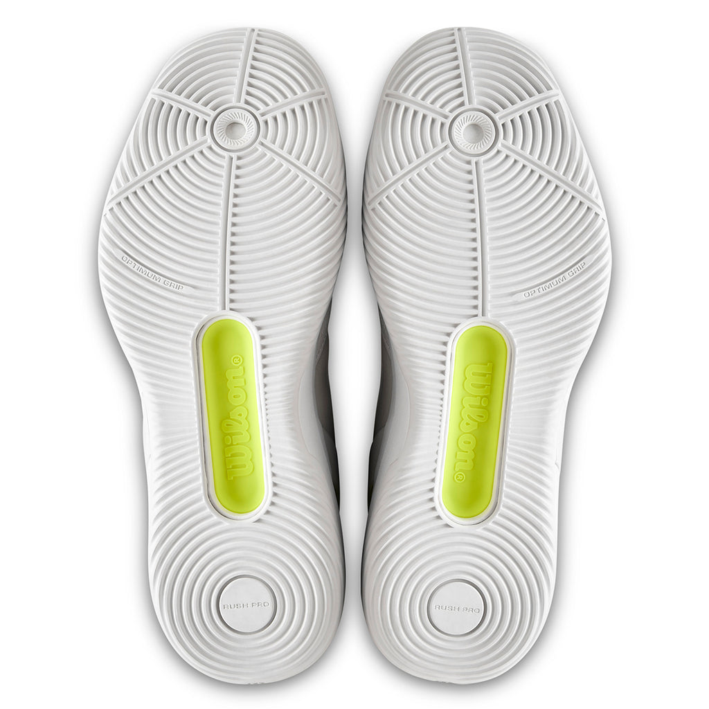 Wilson Men's Rush Pro 5 Padel Shoes Snow White
