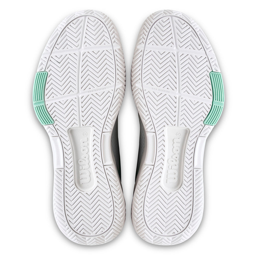 Wilson Women's Courtglide Tennis Shoes White Bay Skipper Blue