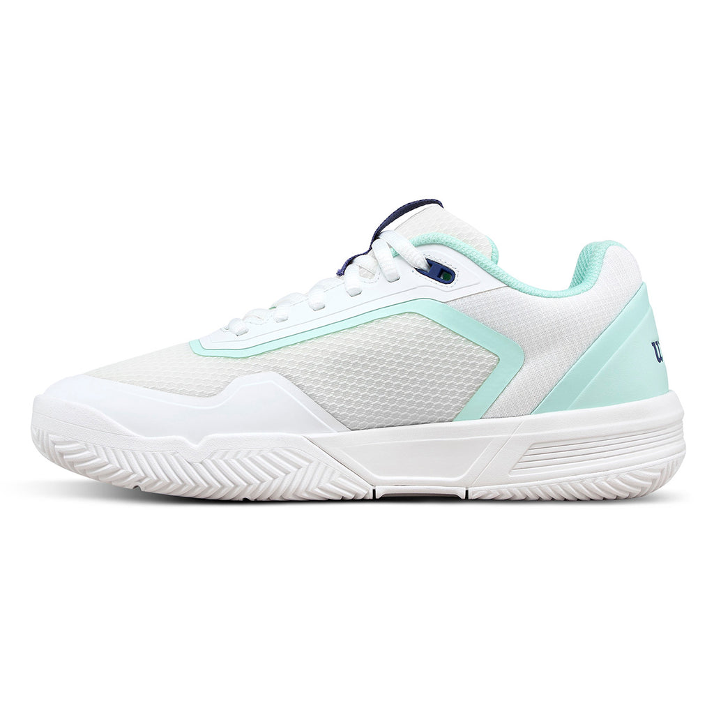 Wilson Women's Courtglide Tennis Shoes White Bay Skipper Blue