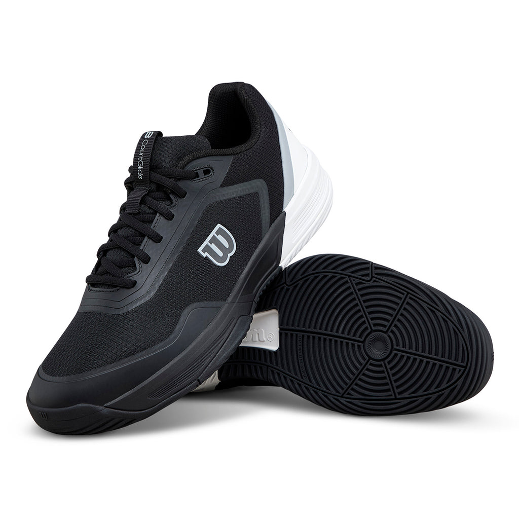 Wilson Men's Courtglide Padel Shoes Black White