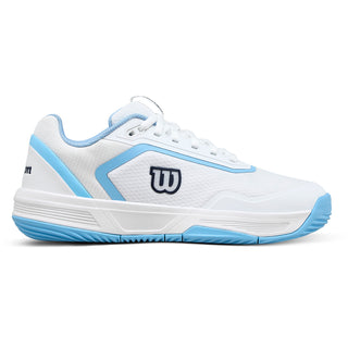 Wilson Women's Courtglide Padel Shoes White Airy Blue