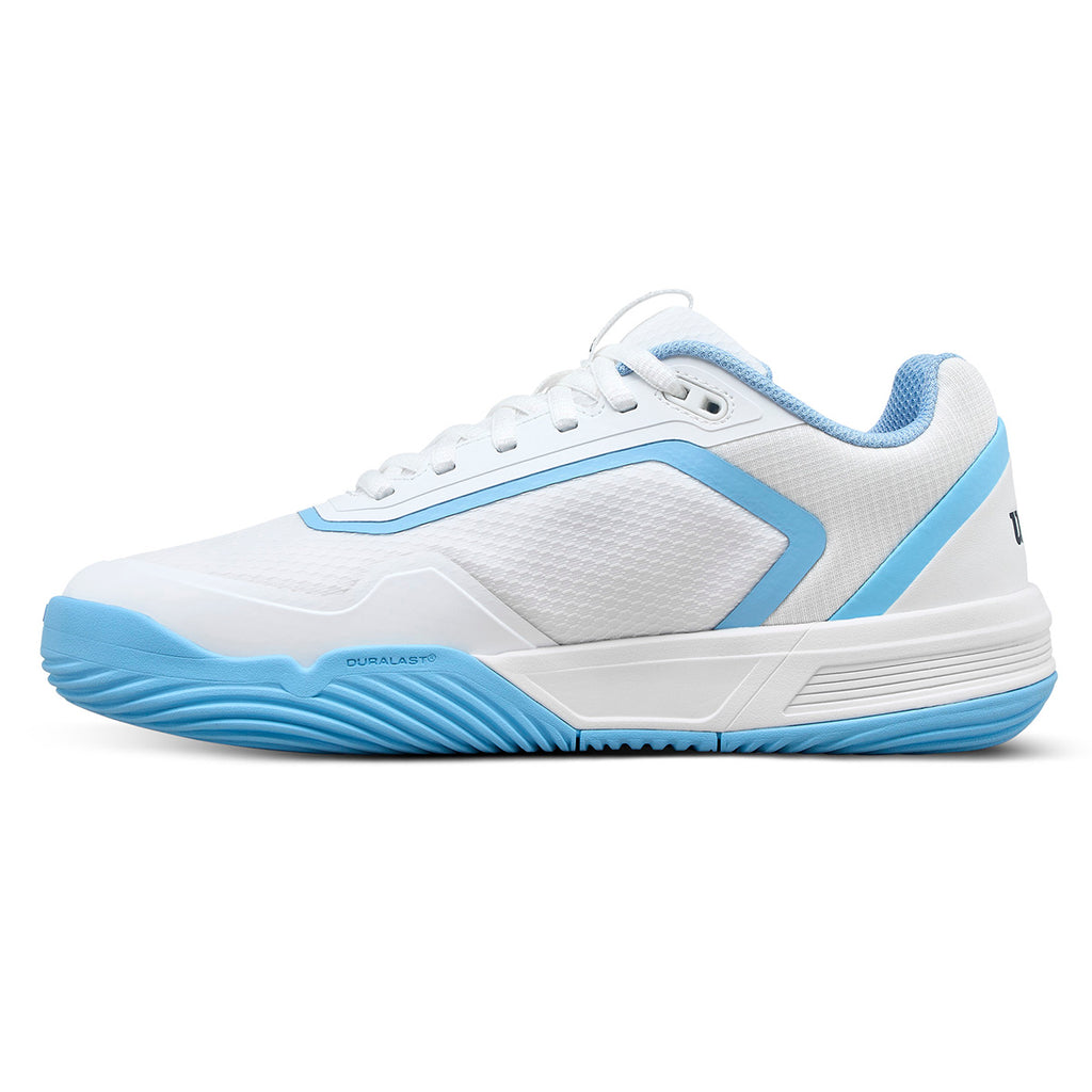 Wilson Women's Courtglide Padel Shoes White Airy Blue