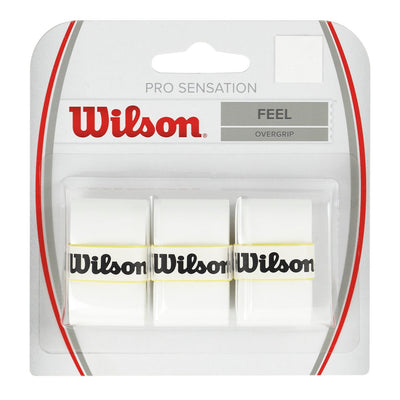 Wilson Pro Sensation Overgrip 3 Pack - White