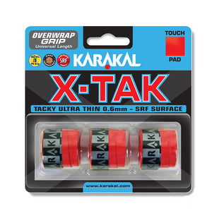 Karakal X-Tak Overwrap Grip - Pack Of 3