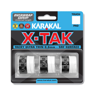 Karakal X-Tak Overwrap Grip - Pack Of 3