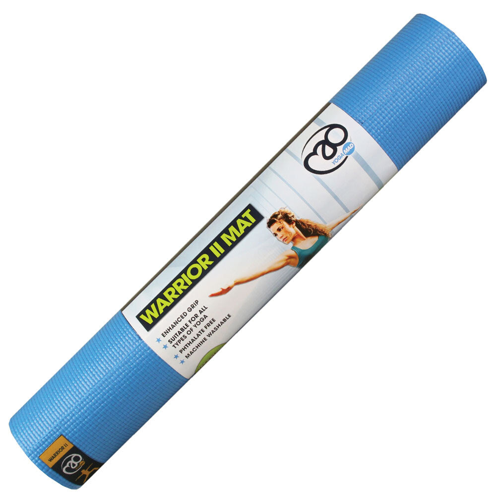 Fitness Mad Warrior Yoga Mat 4mm II Light Blue