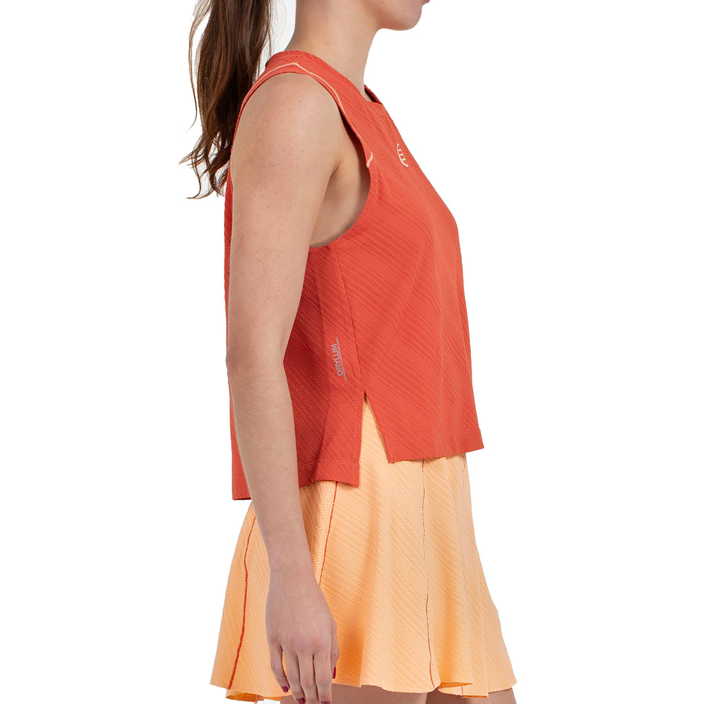 Bullpadel Women's Amalia Tank Top Grapefruit