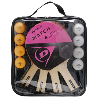 Dunlop Match 4 Player Table Tennis Set
