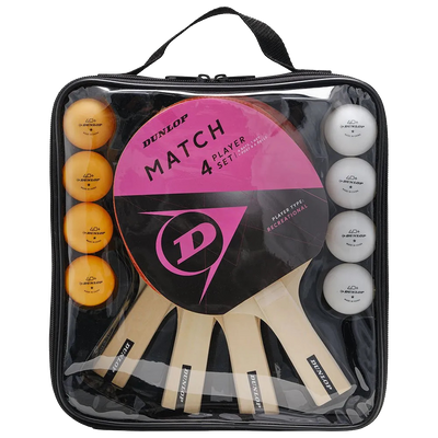 Dunlop Match 4 Player Table Tennis Set