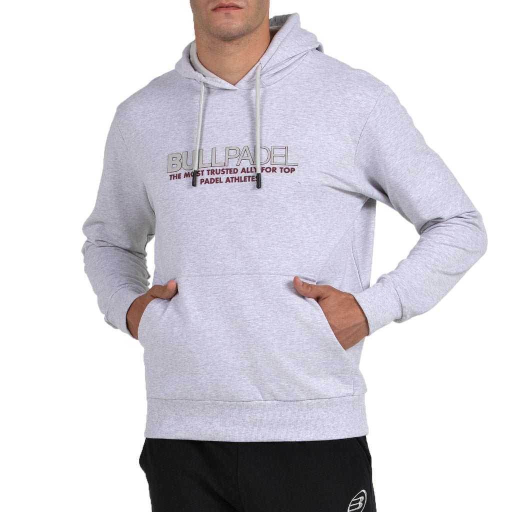 Bullpadel Men's Boyen Hoodie Light Grey